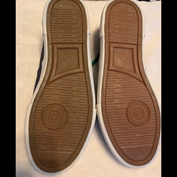 Polo Ralph Lauren Canvas Sneakers Size 6 Excellent - Picture 4 of 9